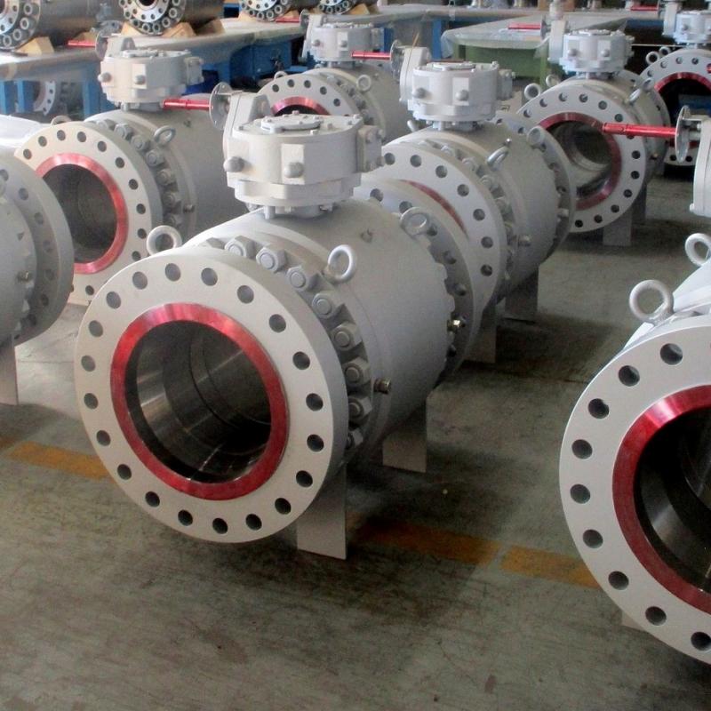 API 6D Side entry ball valves 3 pieces