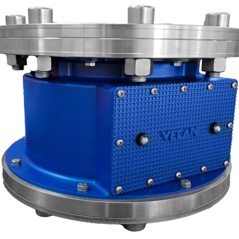 V-Flange manual valve remote monitoring system